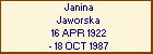Janina Jaworska