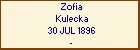 Zofia Kulecka