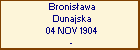 Bronisawa Dunajska