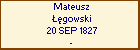 Mateusz gowski