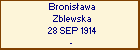 Bronisawa Zblewska