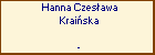 Hanna Czesawa Kraiska