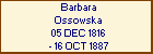 Barbara Ossowska