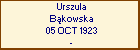 Urszula Bkowska