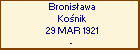 Bronisawa Konik