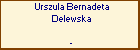 Urszula Bernadeta Delewska