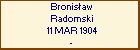 Bronisaw Radomski