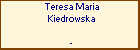 Teresa Maria Kiedrowska