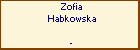 Zofia Habkowska