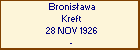 Bronisawa Kreft