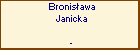 Bronisawa Janicka