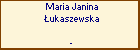 Maria Janina ukaszewska
