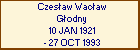 Czesaw Wacaw Godny