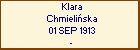Klara Chmieliska