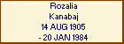 Rozalia Kanabaj