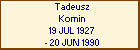 Tadeusz Komin