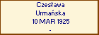 Czesawa Urmaska