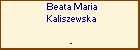 Beata Maria Kaliszewska