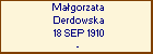 Magorzata Derdowska
