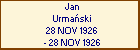 Jan Urmaski