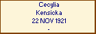 Cecylia Kensicka