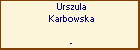 Urszula Karbowska