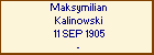 Maksymilian Kalinowski