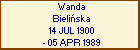 Wanda Bieliska