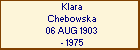 Klara Chebowska
