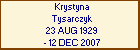 Krystyna Tysarczyk