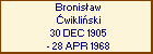 Bronisaw wikliski