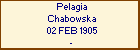 Pelagia Chabowska