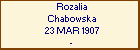 Rozalia Chabowska