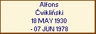 Alfons wikliski