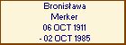 Bronisawa Merker