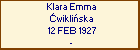 Klara Emma wikliska