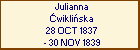 Julianna wikliska