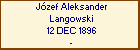 Jzef Aleksander Langowski