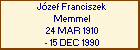 Jzef Franciszek Memmel