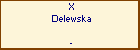 X Delewska