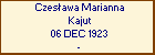 Czesawa Marianna Kajut