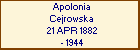 Apolonia Cejrowska