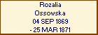 Rozalia Ossowska