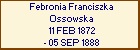 Febronia Franciszka Ossowska