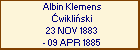 Albin Klemens wikliski