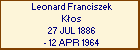 Leonard Franciszek Kos