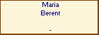 Maria Berent