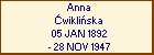 Anna wikliska