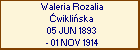 Waleria Rozalia wikliska