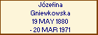 Jzefina Gniewkowska